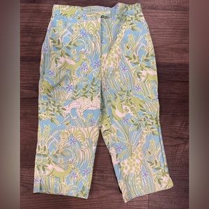 LILLY PULITZER Safari Animal Pants 5